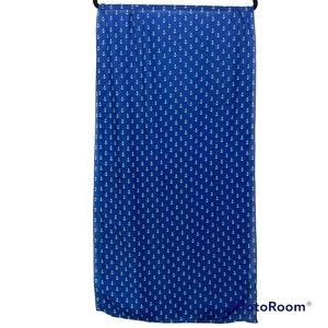 Dei anchor Scarf Blue‎ & White